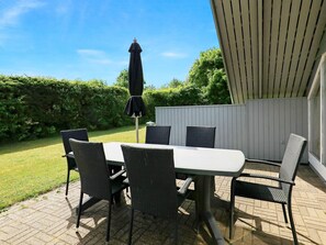 Balcony - Cosy Hoilday Home in Vesthimmerland With Terrace (Logstor)
