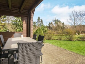 Balcony - 7 Person Holiday Home in Knebel (Knebel)