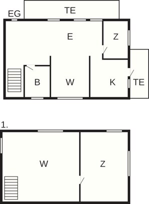 独立别墅 | 楼层平面图