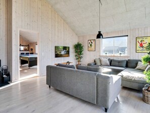 House | Living area - Holiday Home in RingkÃ¸bing (Ringkobing)
