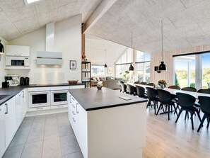 House | Private kitchen - Holiday Home in RingkÃ¸bing (Ringkobing)