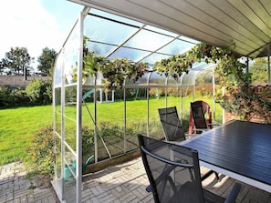 Balcony - Beautiful Holiday Home in Lolland Near Sea (Rodby)