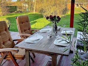 Ferienhaus | Speisen im Freien