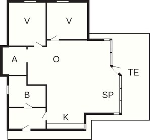 House | Floor plan - Holiday Home in Ebeltoft (Ebeltoft)