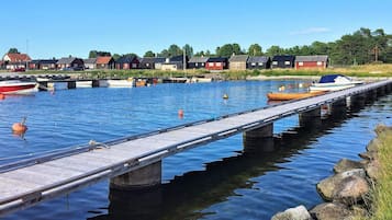 Udsigt fra overnatningsstedet
