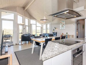 House | Private kitchen | Highchair - 4 Star Holiday Home in Lokken (Lokken)