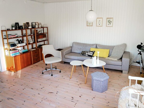 Ferienhaus | Wohnzimmer | Kamin