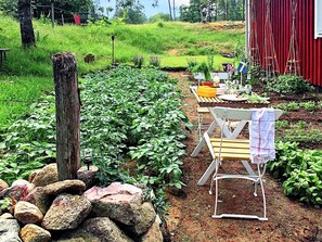 Terrace/patio - 3 Person Holiday Home in Hok (Hok)