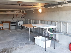 Outdoor dining - 10 Person Holiday Home in Farstad (Fraena)