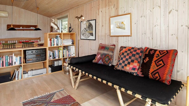 House | Living room - Pleasing Holiday Home in Vestervig With Terrace (Vestervig)
