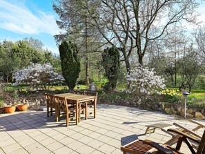 Balcony - Modern Holiday Home in Jutland, Nordjylland With Terrace (Strandby)