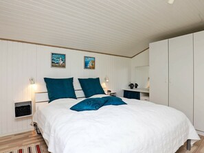 2 bedrooms, cots/infant beds - Modern Holiday Home in Jutland, Nordjylland With Terrace (Strandby)
