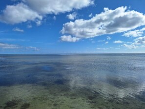 A clear view of a calm sea under a partly cloudy sky. - 6 Person Holiday Home in Hadsund (Hadsund)