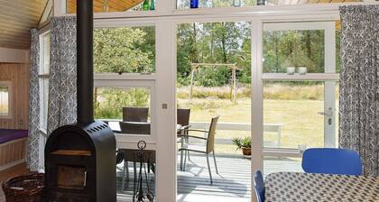 Exotic Holiday Home in NĂžrre Nebel With Sauna