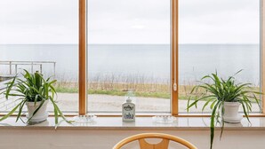 Uitzicht op strand/zee