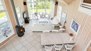 3 chambres, lits bébé