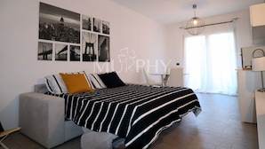 Estudio, balcón | Ropa de cama 