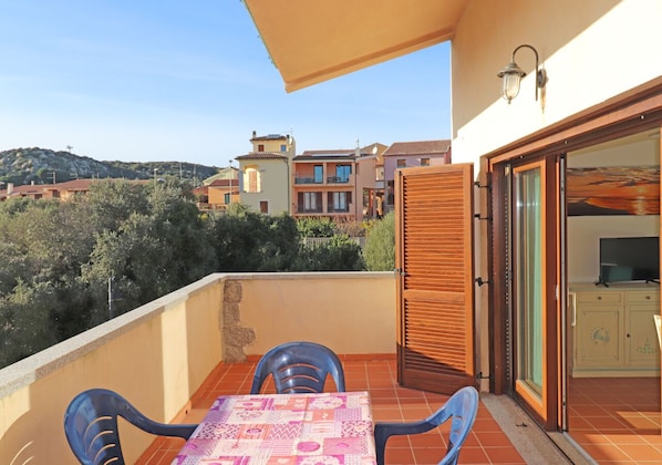 Apartment, 1 Bedroom, Balcony, Partial Sea View | Terrace/patio