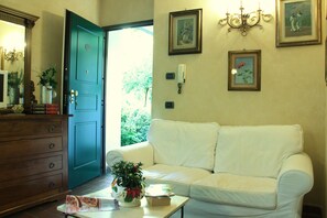 Interior entrance