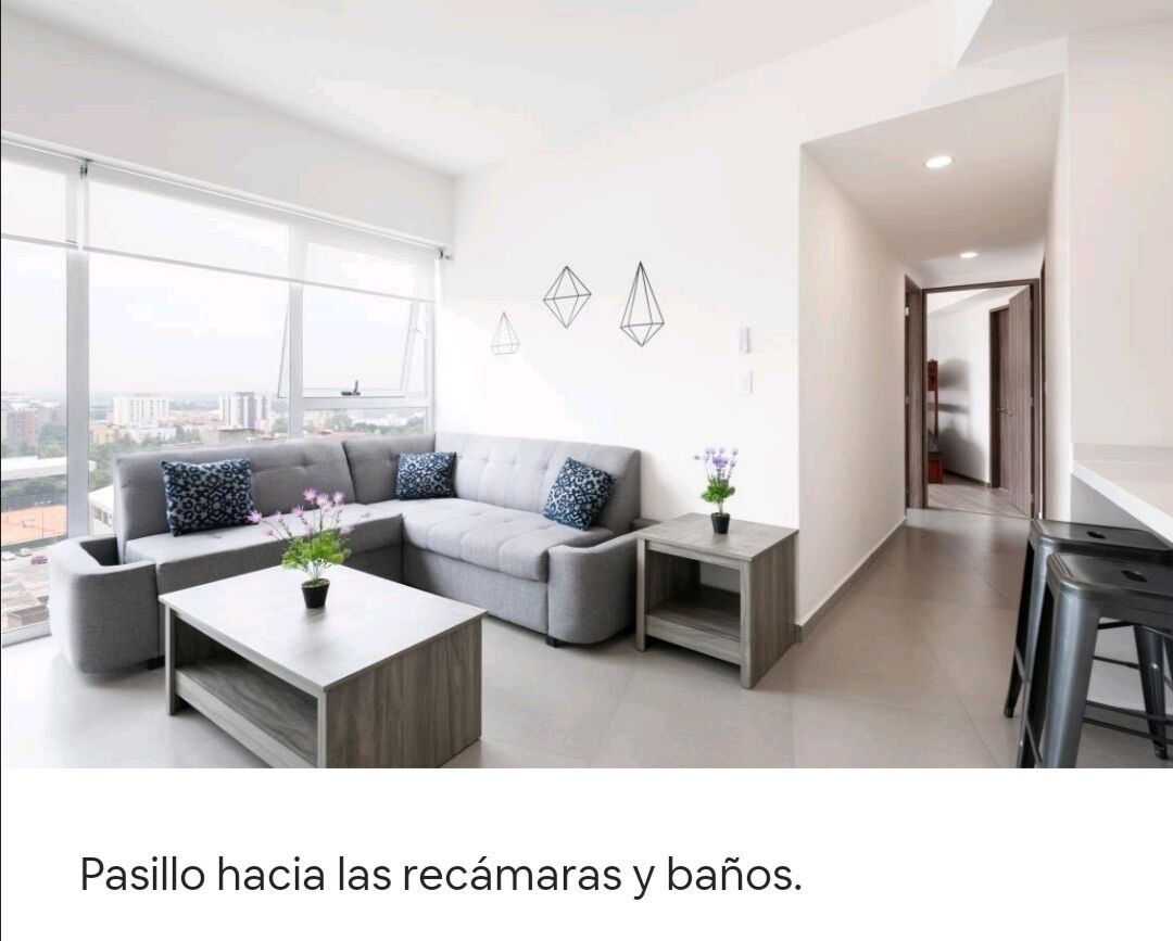 San Angel High End Apartment 2Parking / 2BR / 2BA