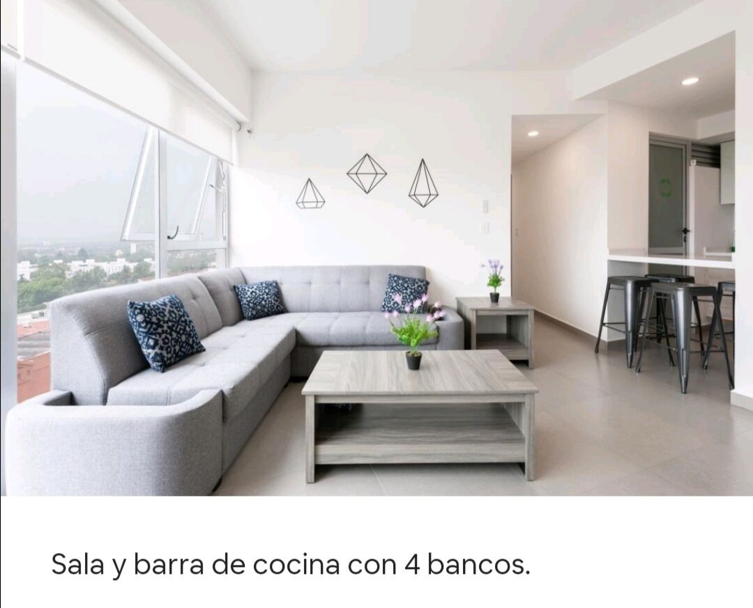 San Angel High End Apartment 2Parking / 2BR / 2BA