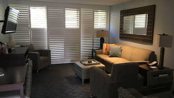 Appart'hôtel, 1 chambre | Coin séjour