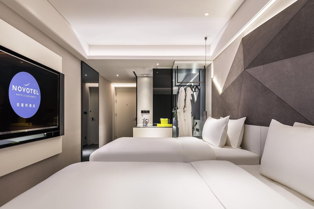 Chambre Deluxe, 2 lits une place
