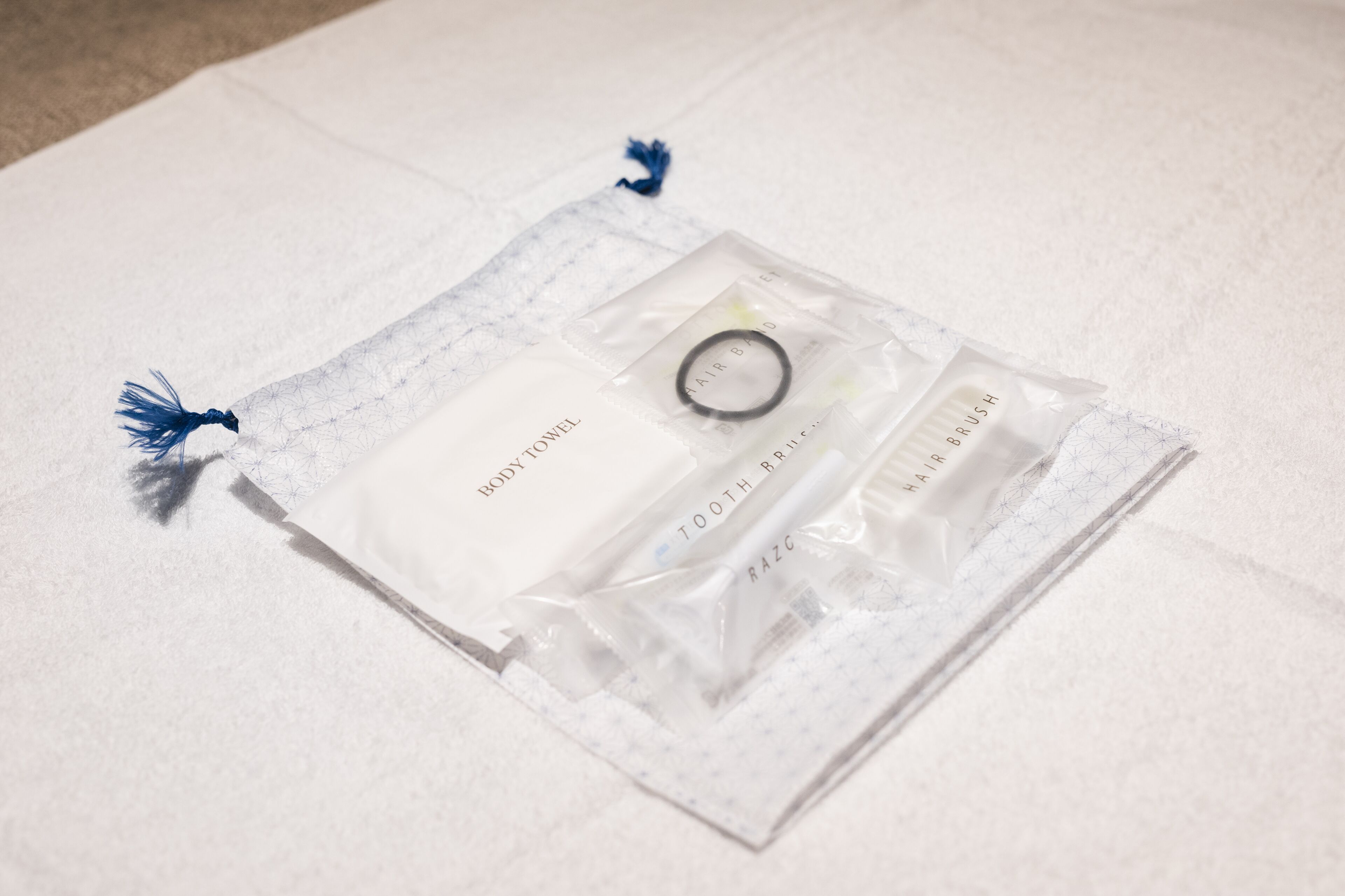 free toiletries, hair dryer, slippers, electronic bidet