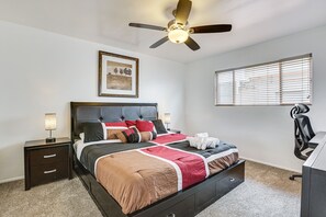2 chambres, accès Internet, draps fournis