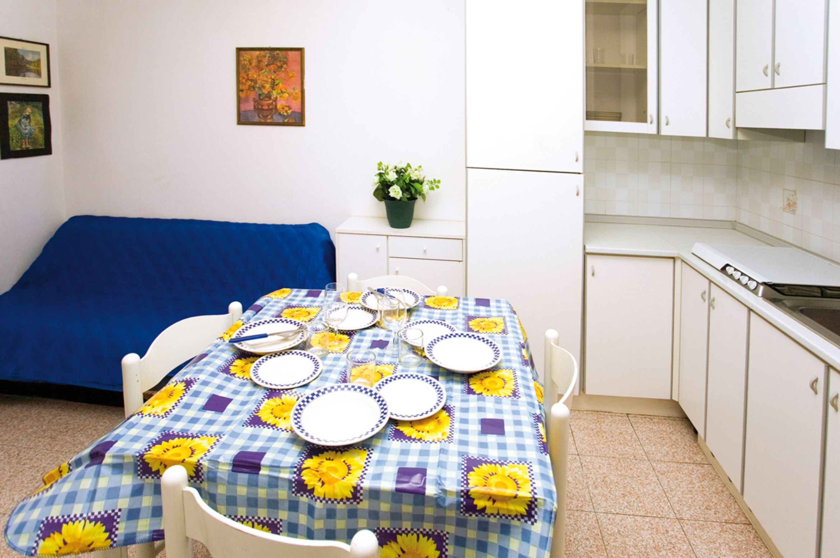 公寓, 1 间卧室 (5) | 起居区 | 液晶电视