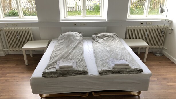 Double or Twin Room, Shared Bathroom | Desk, laptop workspace, blackout drapes, iron/ironing board - Vacation Rooms Hortensiavej (Frederiksberg)