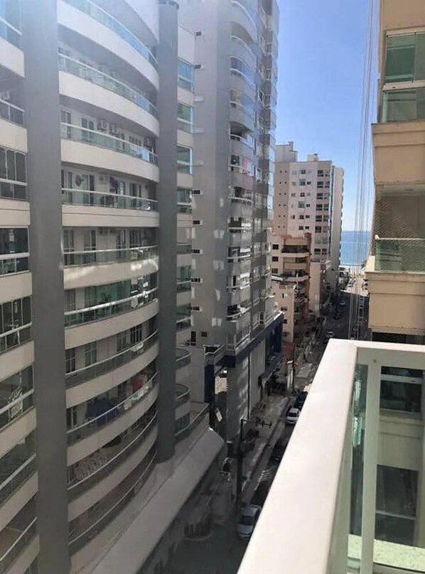 Apartment | Balcony view - Apartamento Almeida (Itapema)