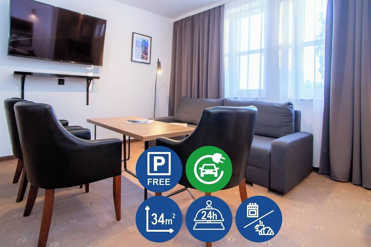 Royal-Apartment, 1 Schlafzimmer | Ausstattung der Unterkunft