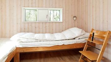 3 chambres, lits bébé