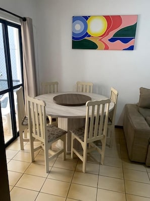 Opções para refeição no quarto