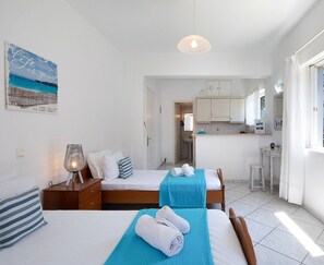 1 bedroom, in-room safe, iron/ironing board, travel crib