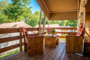 Deluxe Tent | Terrace/patio - Sunflower Camping (Novigrad)