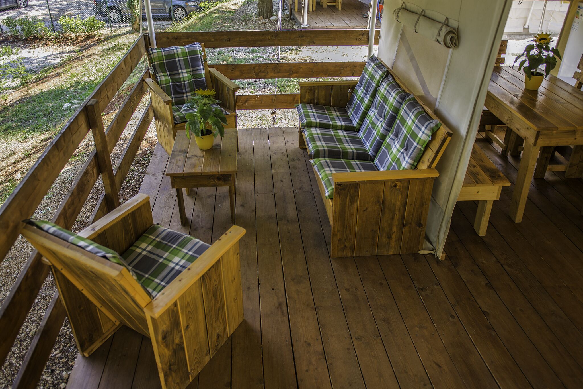 Deluxe Tent | Terrace/patio