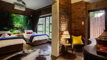 1 Schlafzimmer, individuell dekoriert, individuell eingerichtet