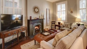 Condo, Multiple Beds (Luxury on Lincoln) | Living room - Luxury on Lincoln (Savannah)