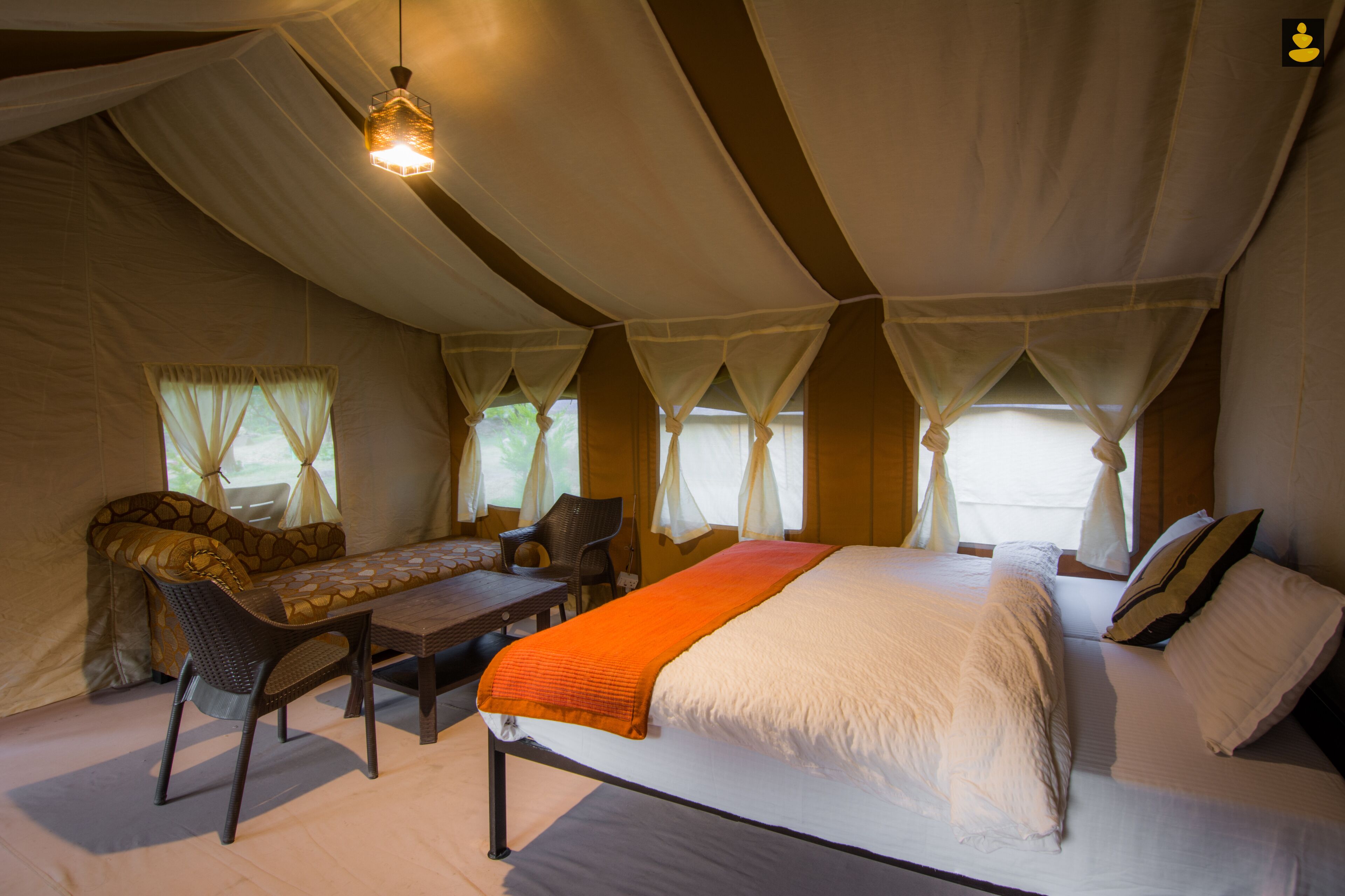 LivingStone Camping site Normal Tents