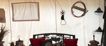 Pet Friendly Wild West Luxury Glamping tent