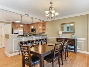 Condo, Multiple Beds (Silver Seas 201) | Private kitchen - Silver Seas 201 (Tybee Island)