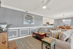 Condo, Multiple Beds (Silver Seas 303) | Living area - Silver Seas 303 (Tybee Island)