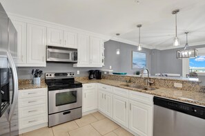 Condo, Multiple Beds (Silver Seas 303) | Private kitchen - Silver Seas 303 (Tybee Island)