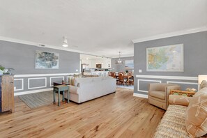 Condo, Multiple Beds (Silver Seas 303) | Living area - Silver Seas 303 (Tybee Island)