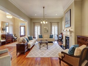 Condo, Multiple Beds (Southern Elegance Main House) | Living room