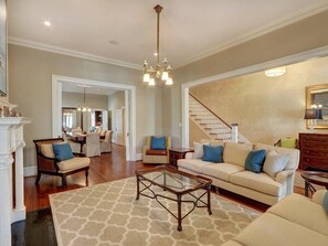 Condo, Multiple Beds (Southern Elegance Main House) | Living room