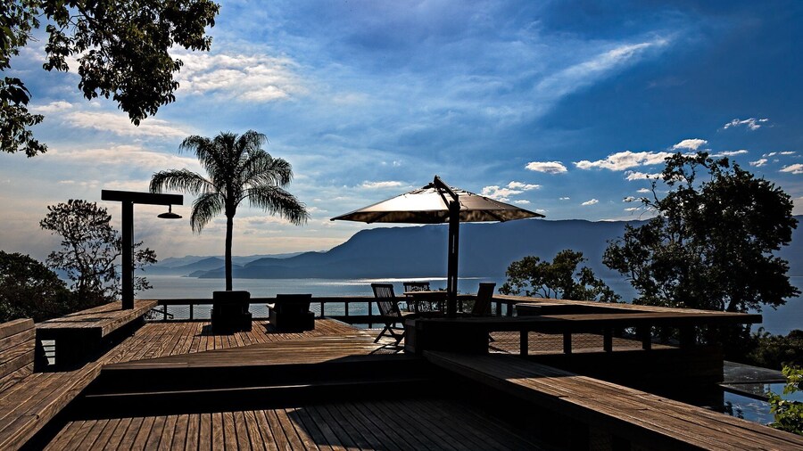 Glass house - sofisticação em Ilhabela