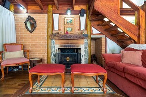 Chalet, 2 Schlafzimmer | Wohnzimmer | Flachbildfernseher